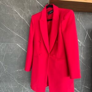 Zara Vibrant Red Blazer